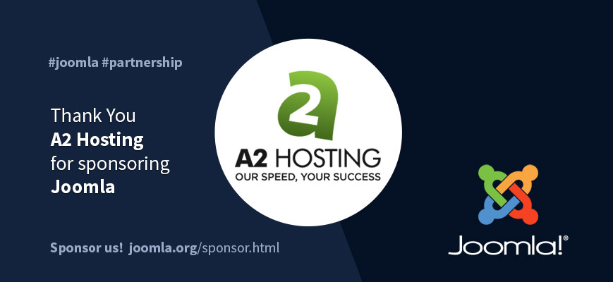 a2 hosting joomla sponsor