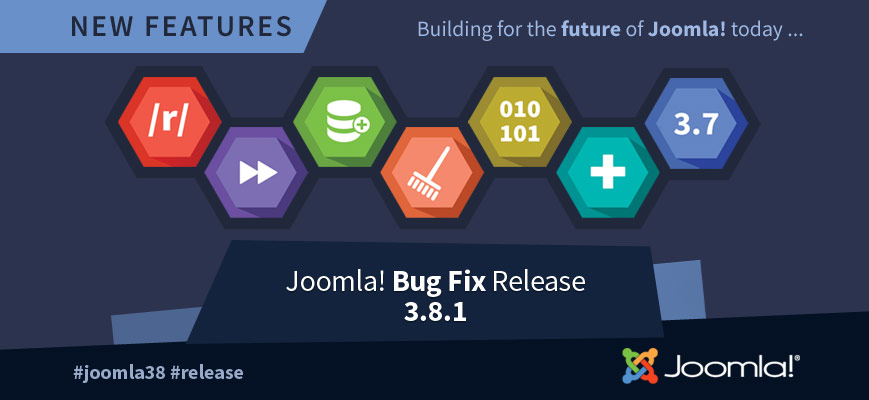 Joomla 3.8.1