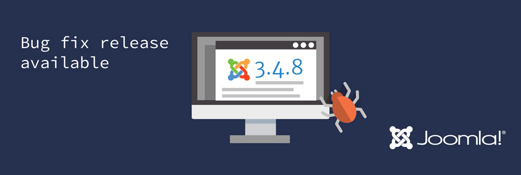 Joomla! 3.4.8 - Bug Release Available