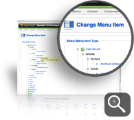 Change a Menu Item Type